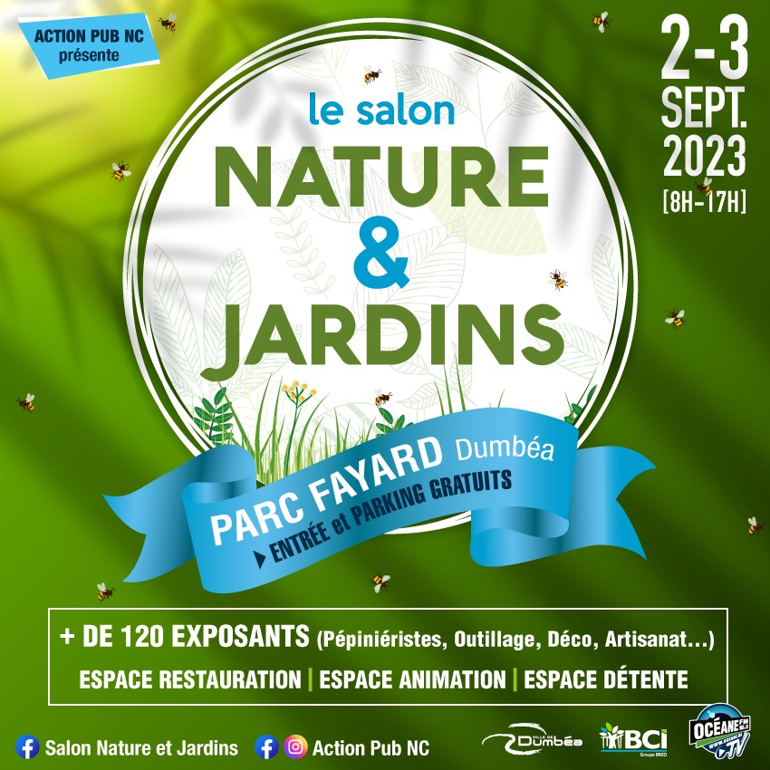 Affiche 2023 / Crédit photo : page Facebook salon Nature et Jardins