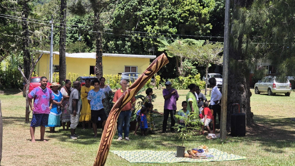 Famille CARLEN lors de la cérémonie