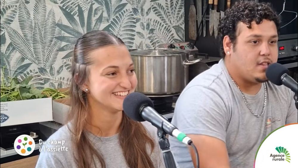 Etudiants du BTSA chez Uma Kitchen